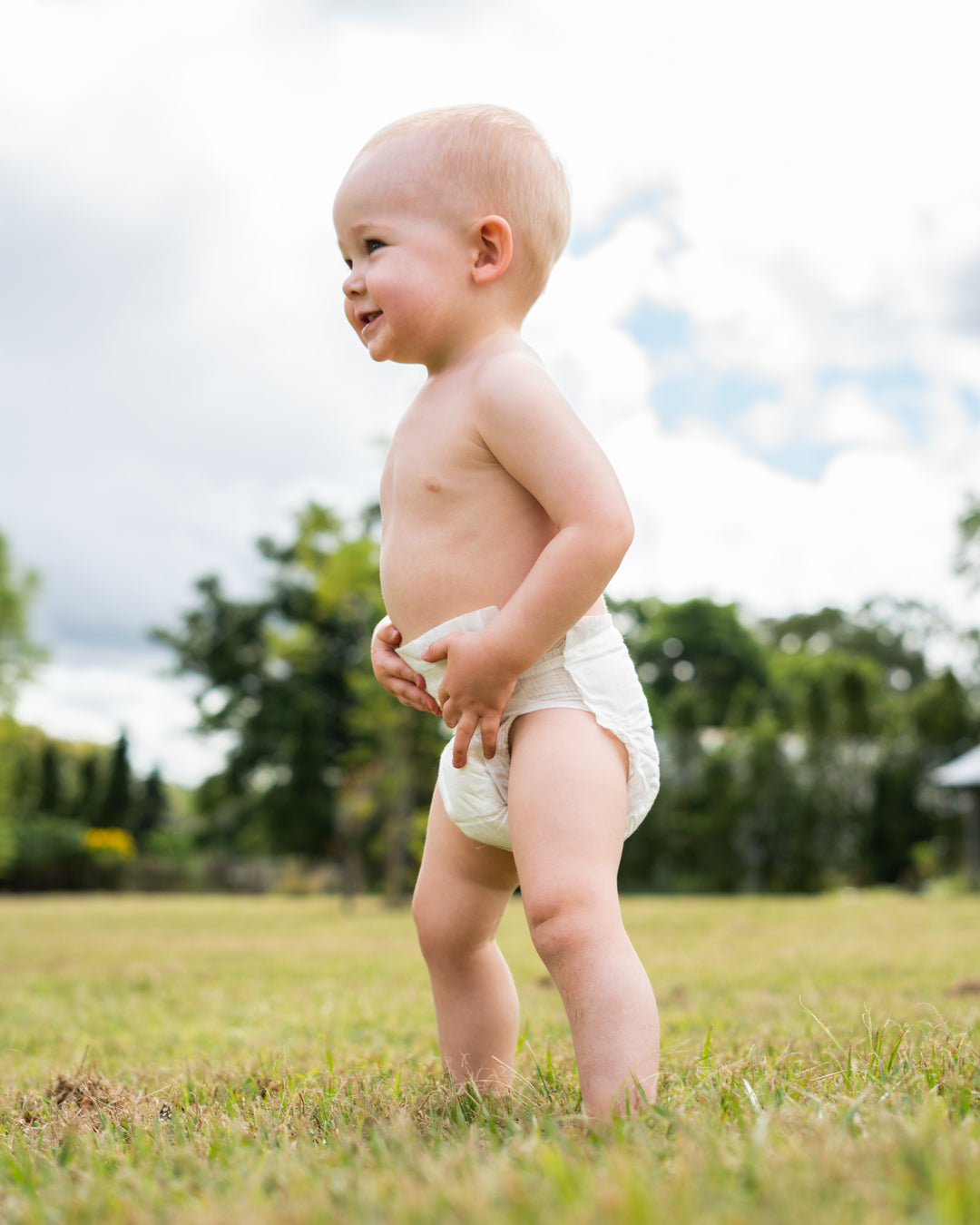 Baby in Nappy