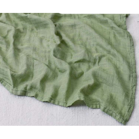 Olive Grove Bamboo Muslin Swaddle