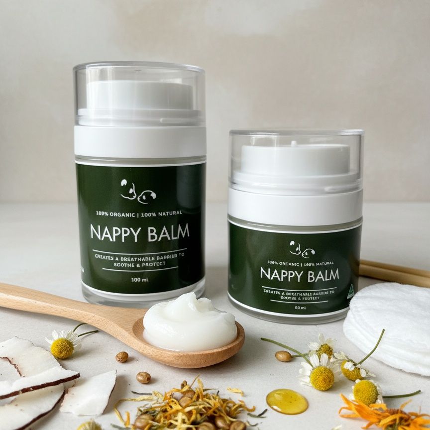 Organic Soothing Nappy Balm - Naturally Protective