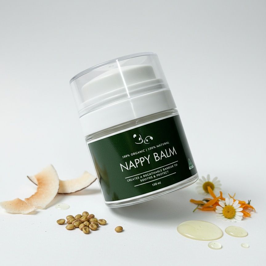Organic Soothing Nappy Balm - Naturally Protective
