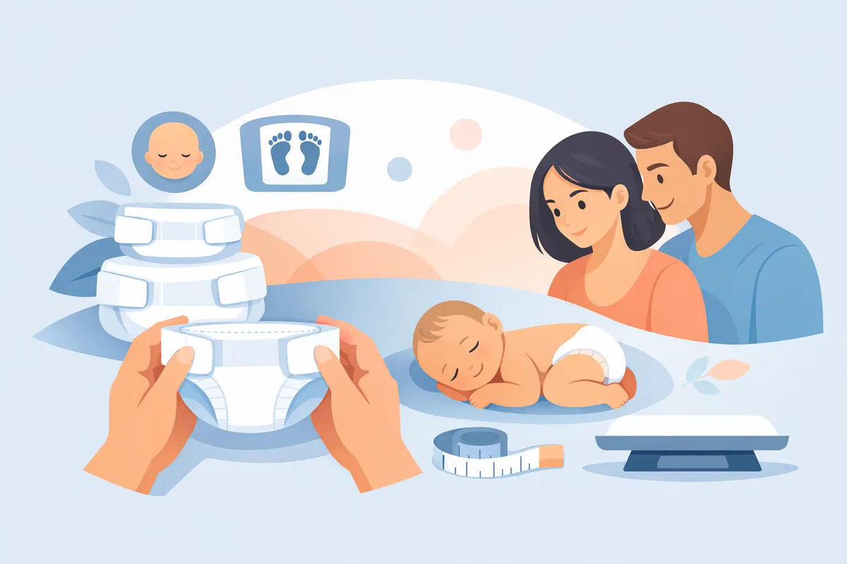 A Guide to Newborn Nappy Sizing for Parents