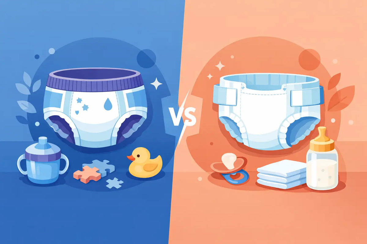 Pull Ups vs Nappies: When Should You Switch?
