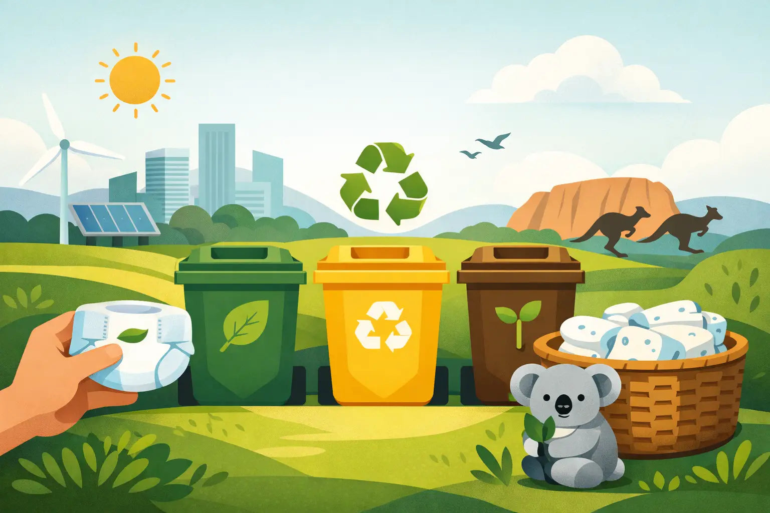 How to Dispose of Nappies Sustainably in Australia