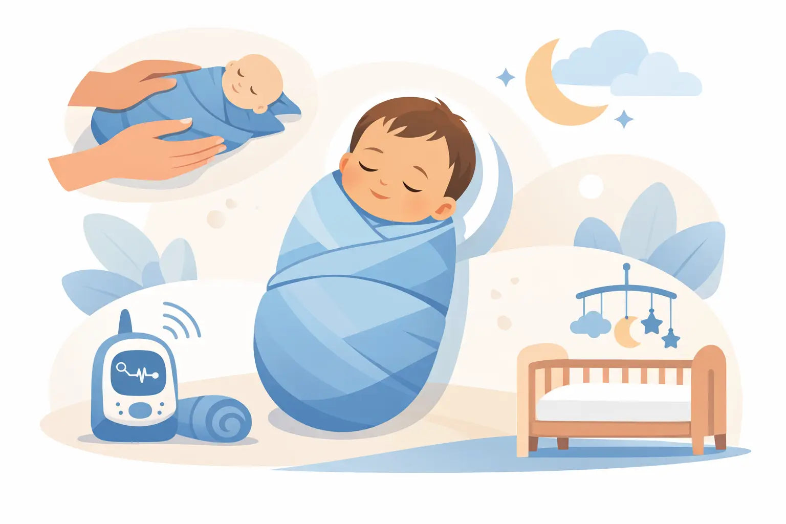 How to Swaddle a Newborn Safely for Sleep