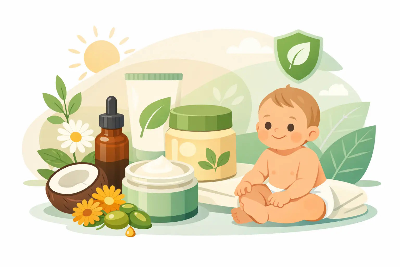Choosing Organic Nappy Balm for Babies Safely