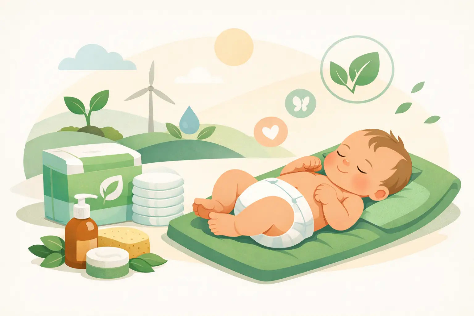 Your Guide to Non Toxic Nappies for Babies
