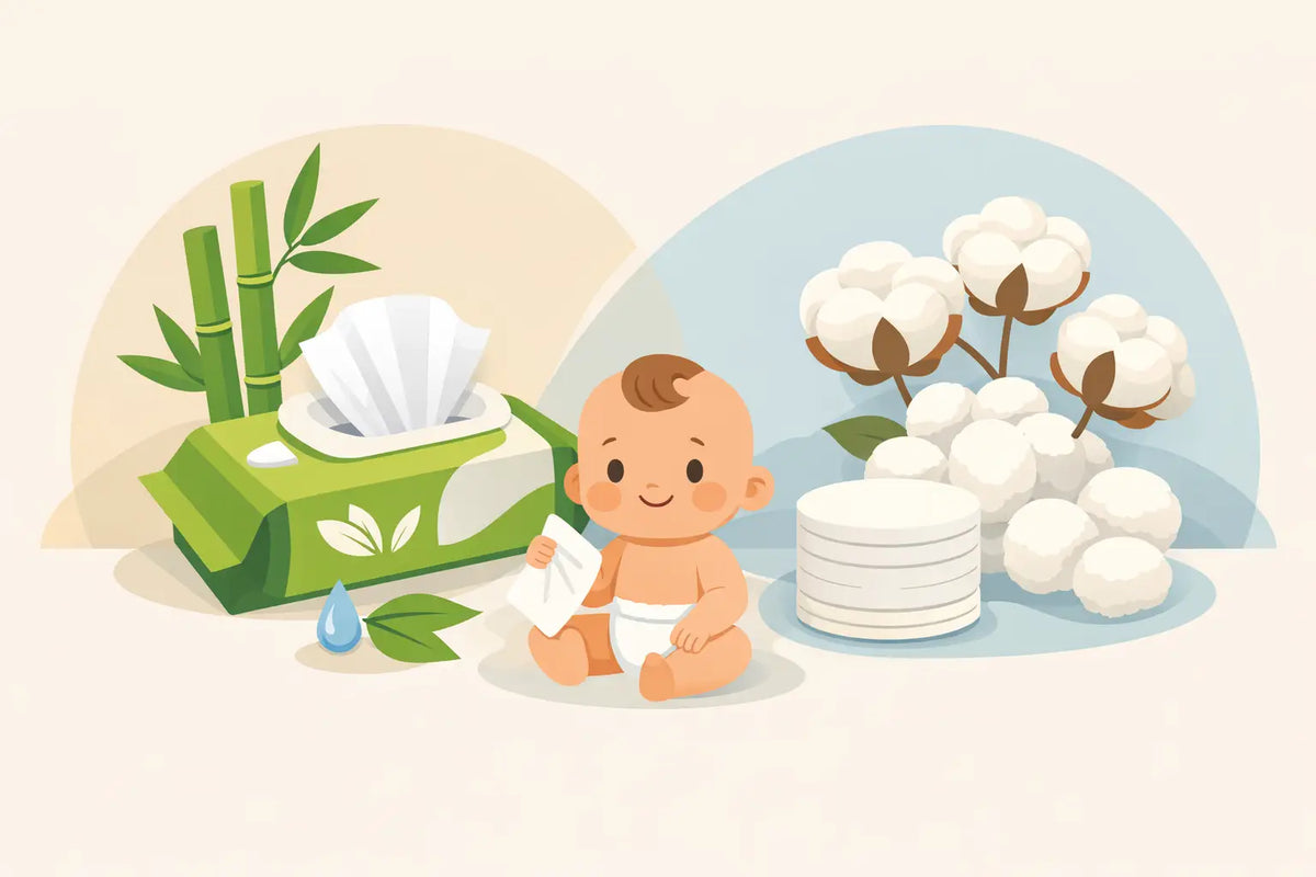 Bamboo Wipes Versus Cotton Wool for Baby
