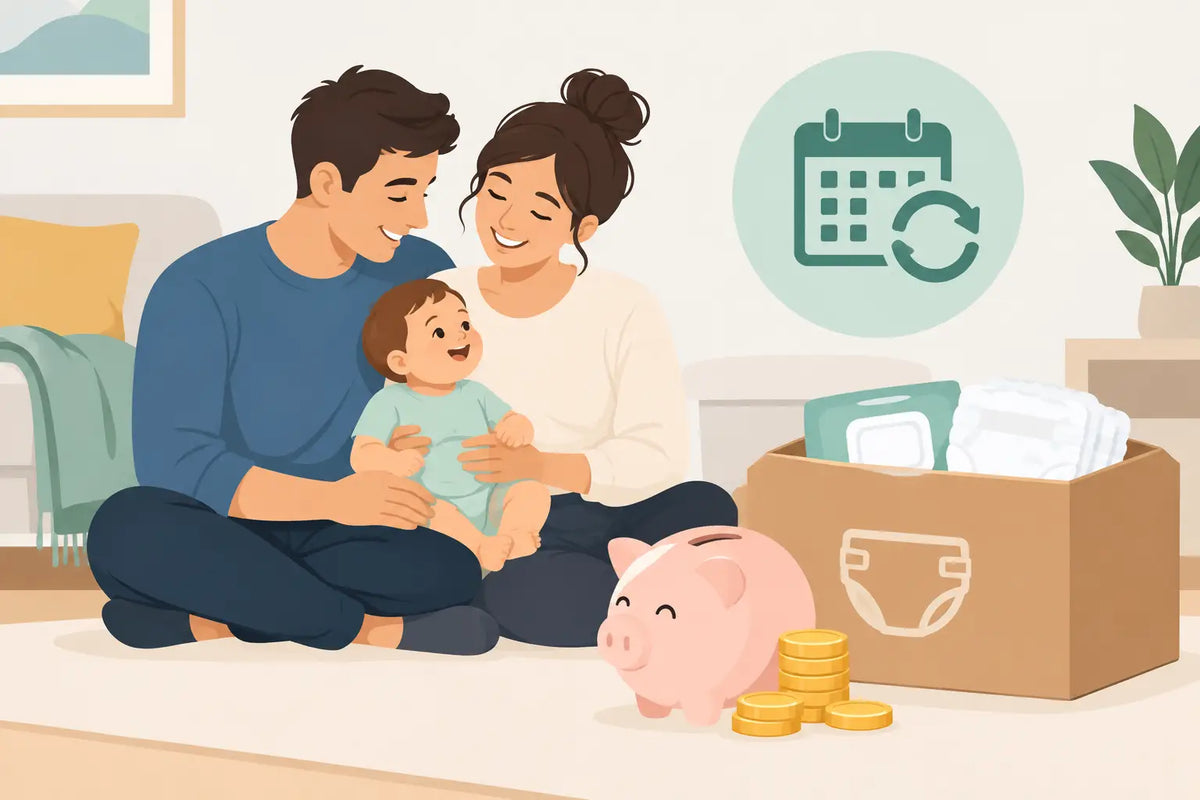 A Subscription Savings Example for Nappy Families