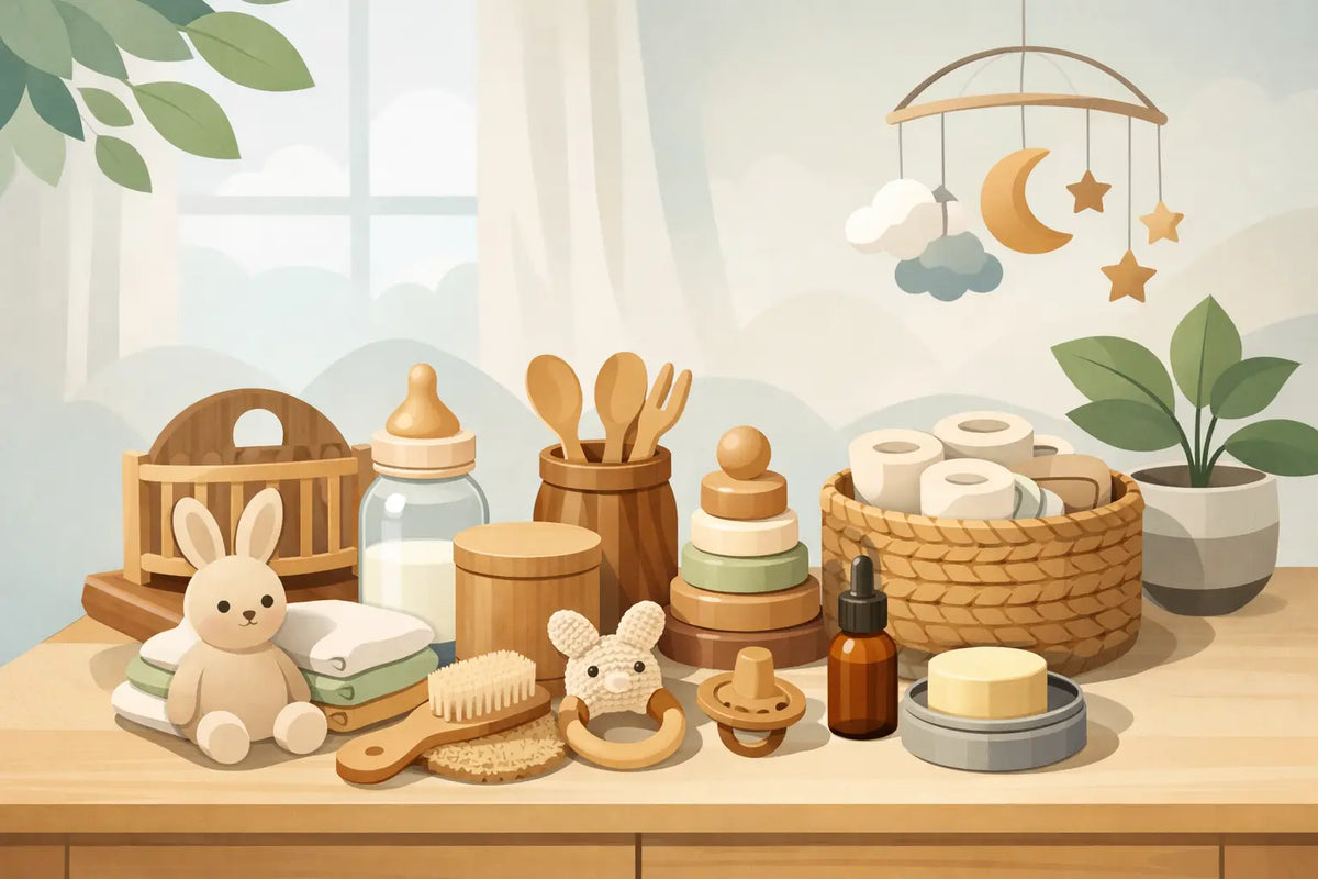 10 Best Plastic Free Nursery Swaps for Baby