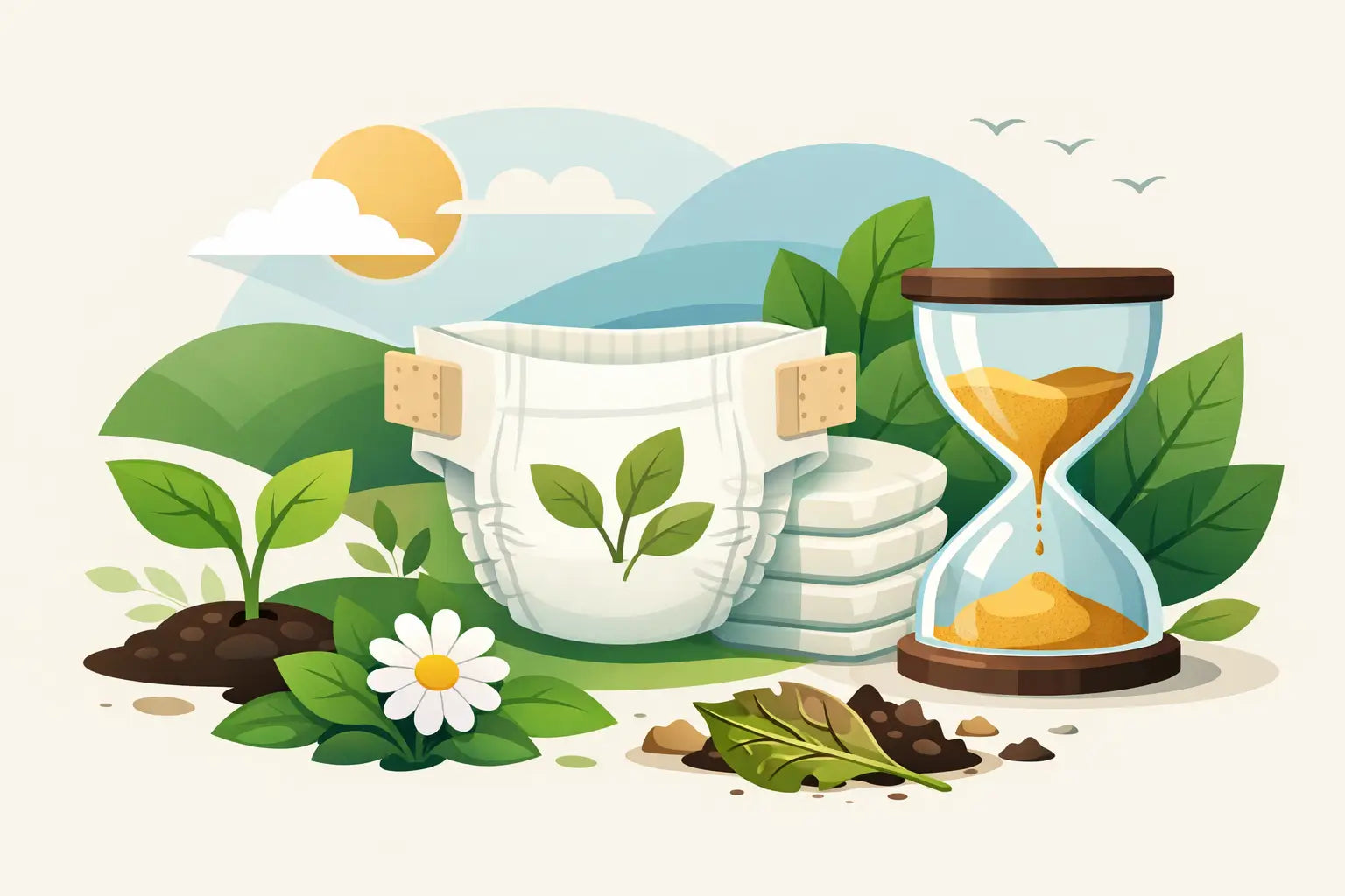 Biodegradable Nappies: How Long Do They Take?