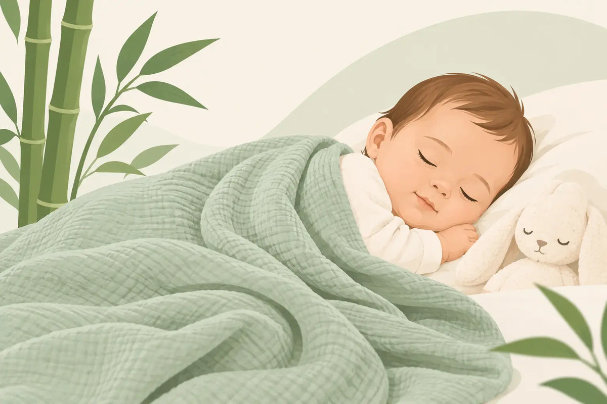 Bamboo Baby Blanket Benefits for Cosy Sleep