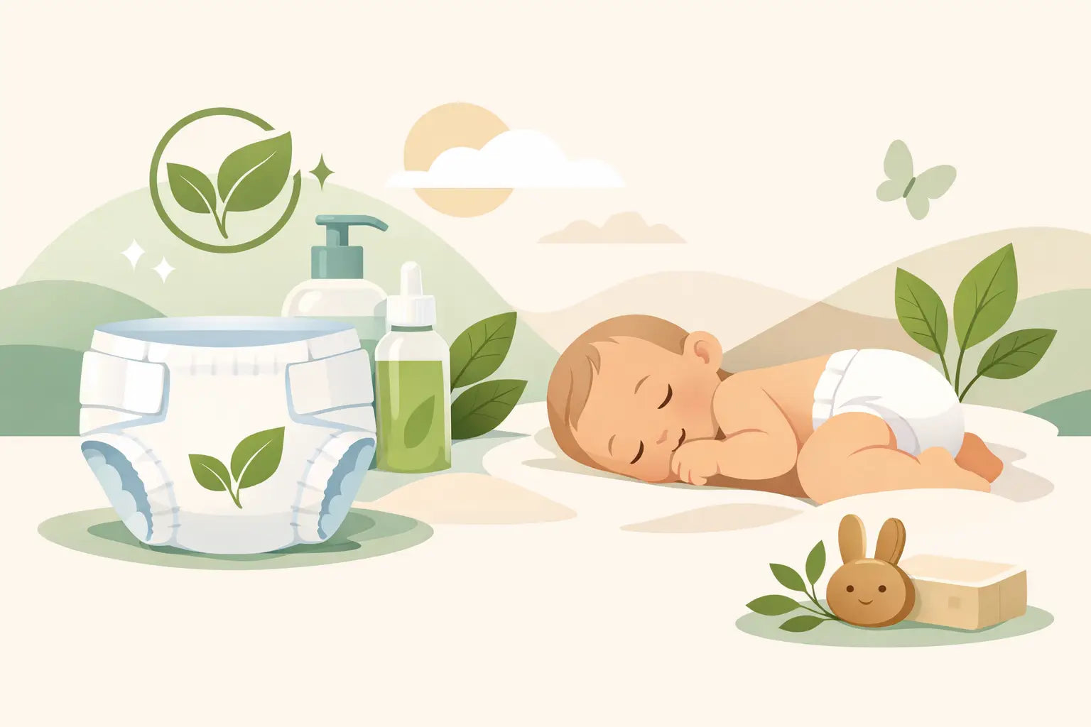 Choosing Chemical Free Nappies for Newborns