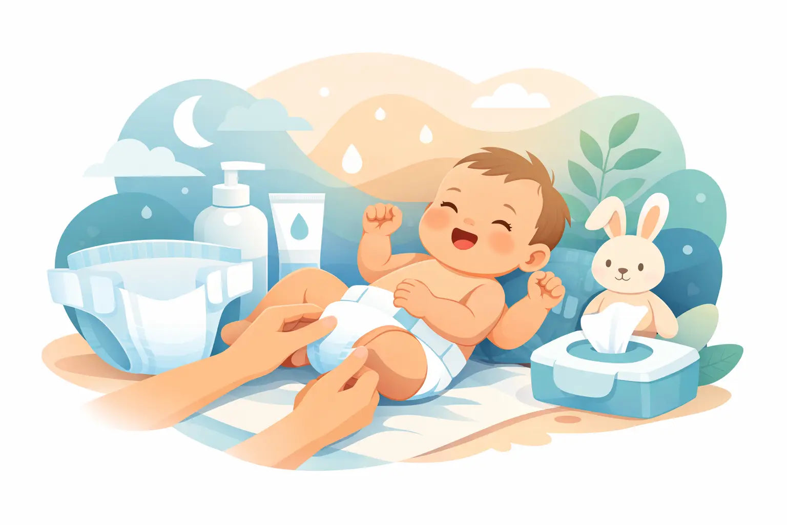 Best Nappies for Sensitive Skin for Happier Changes