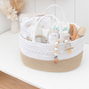 Natural Rope Nappy Caddy